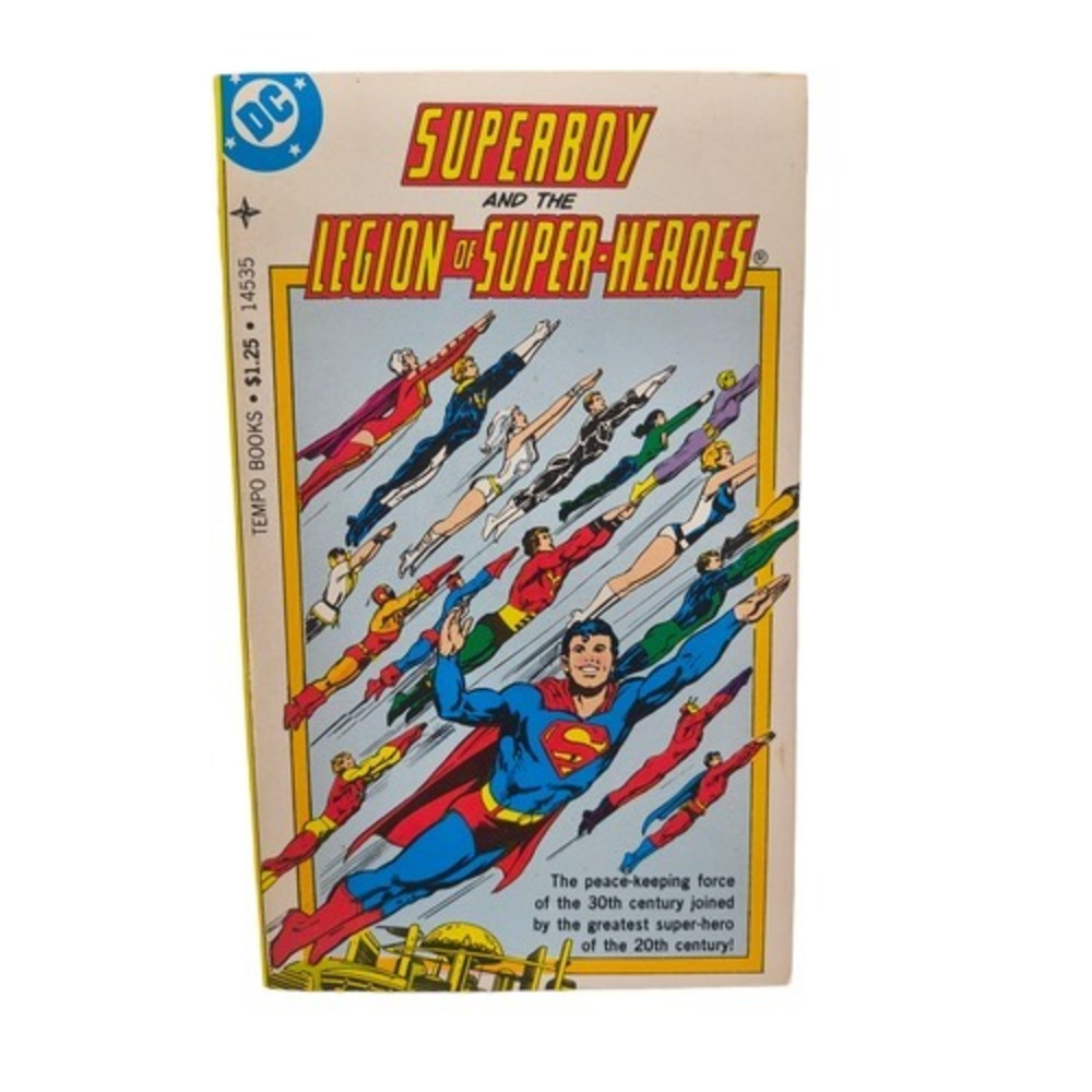 1977 DC Tempo Digest #14535 Superboy And The Legion Of Super Heroes Book